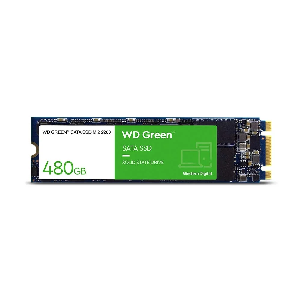 480GB SSD WESTERN DIGITAL - GREEN (WDS480G3G0B)