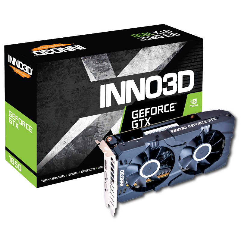 INNO3D GeForce GTX 1650 TWIN 2X OC 4GB